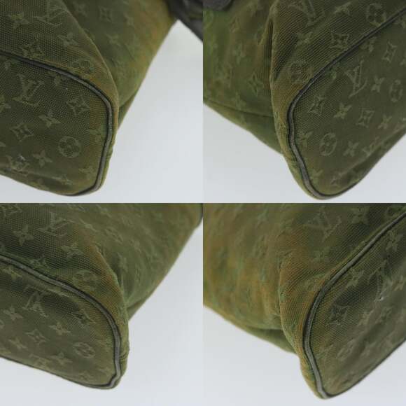 LOUIS VUITTON Monogram Mini Lucille PM Hand Bag Tst Khaki M92682 - Picture 10 of 12